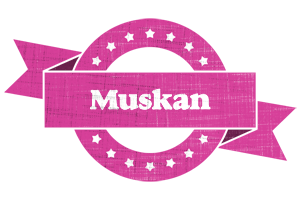 Muskan beauty logo