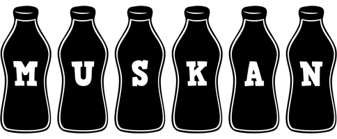 Muskan bottle logo