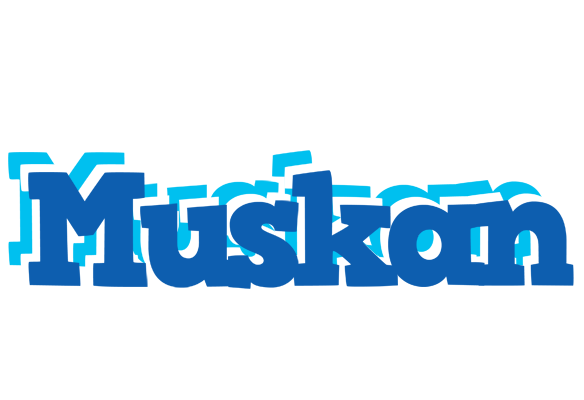 Muskan business logo
