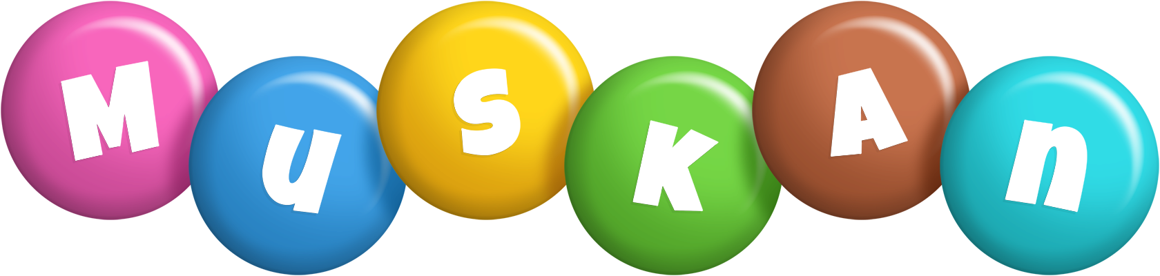 Muskan candy logo