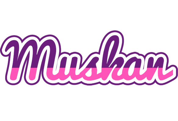 Muskan cheerful logo
