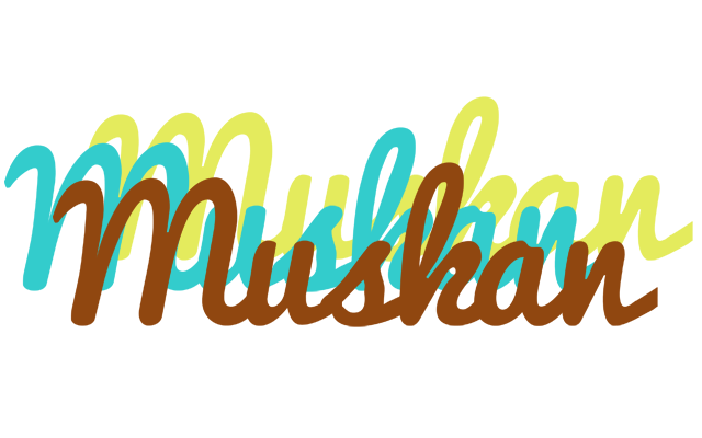 Muskan cupcake logo