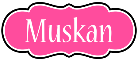 Muskan invitation logo