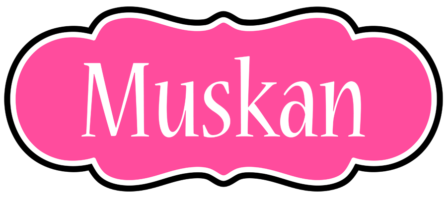 Muskan invitation logo