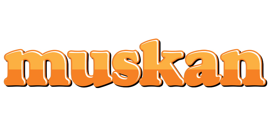 Muskan orange logo