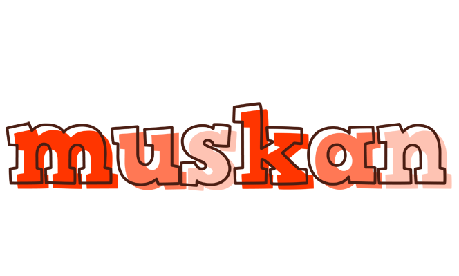Muskan paint logo