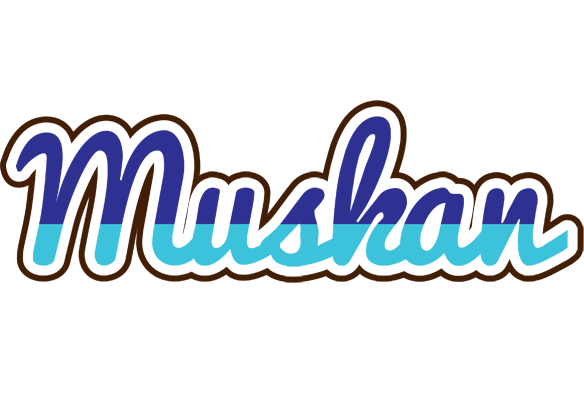 Muskan raining logo