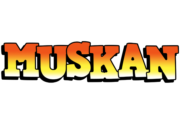 Muskan sunset logo