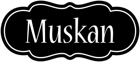 Muskan welcome logo
