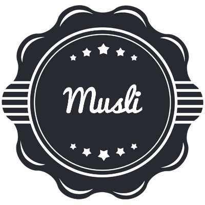 Musli badge logo