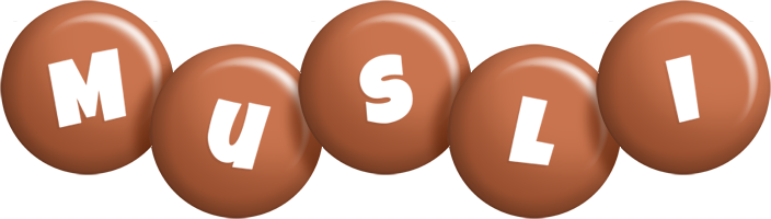 Musli candy-brown logo