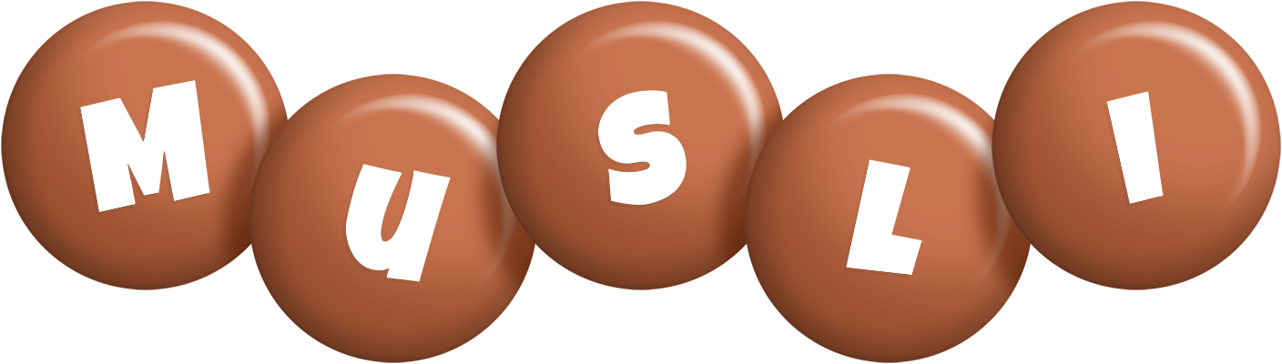 Musli candy-brown logo