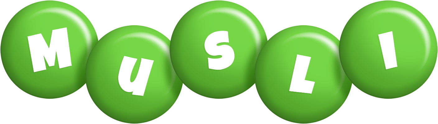 Musli candy-green logo
