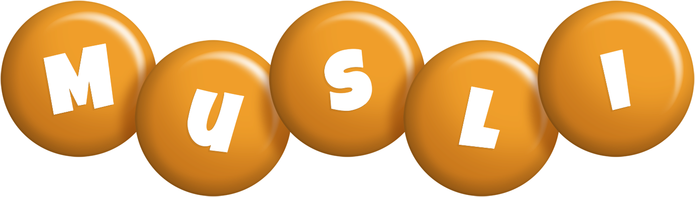 Musli candy-orange logo