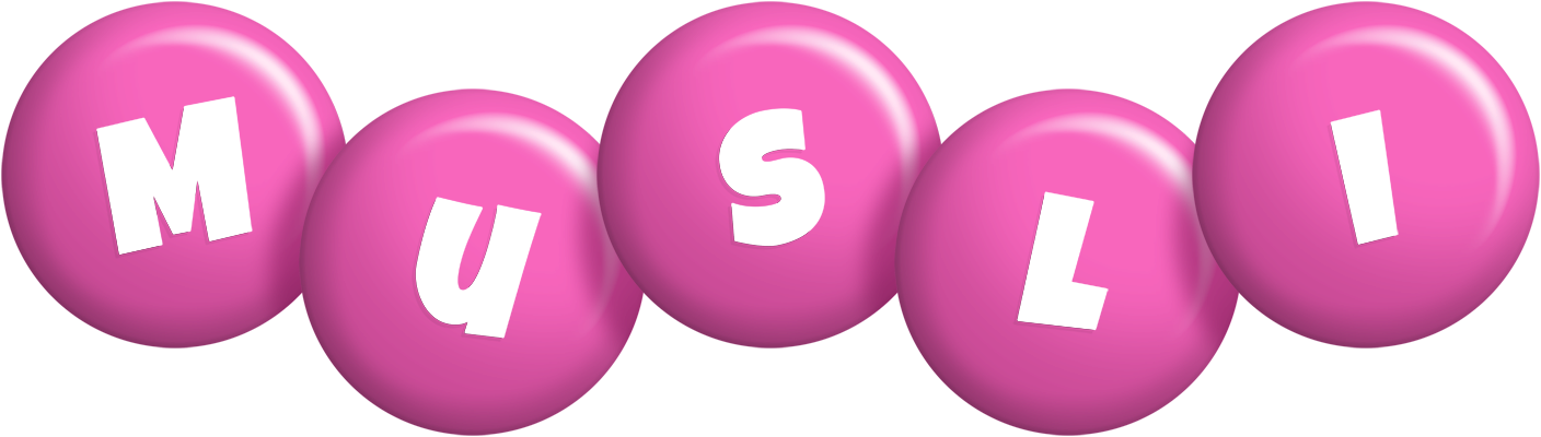 Musli candy-pink logo