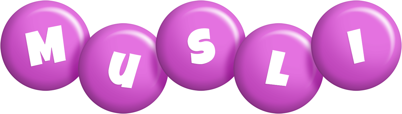 Musli candy-purple logo