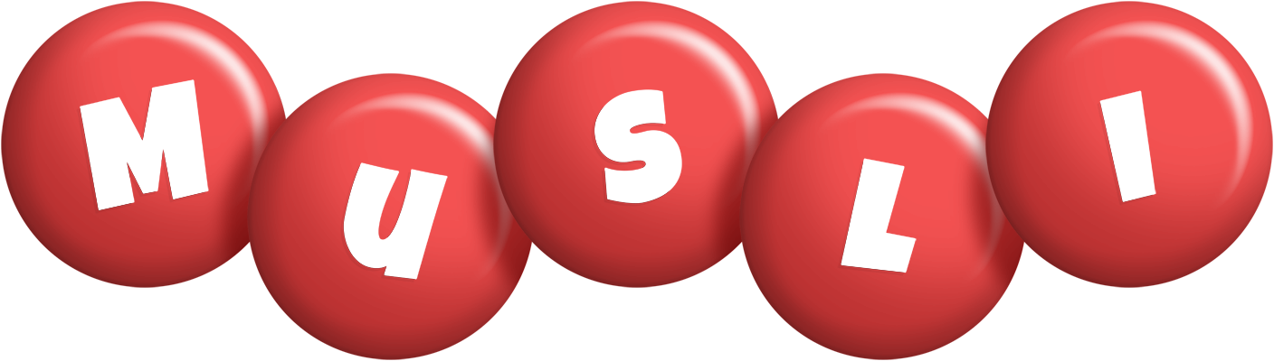 Musli candy-red logo