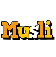 Musli cartoon logo