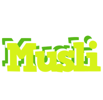 Musli citrus logo