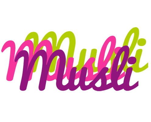 Musli flowers logo