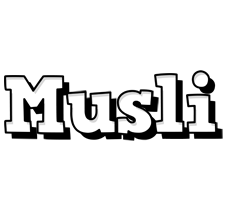 Musli snowing logo