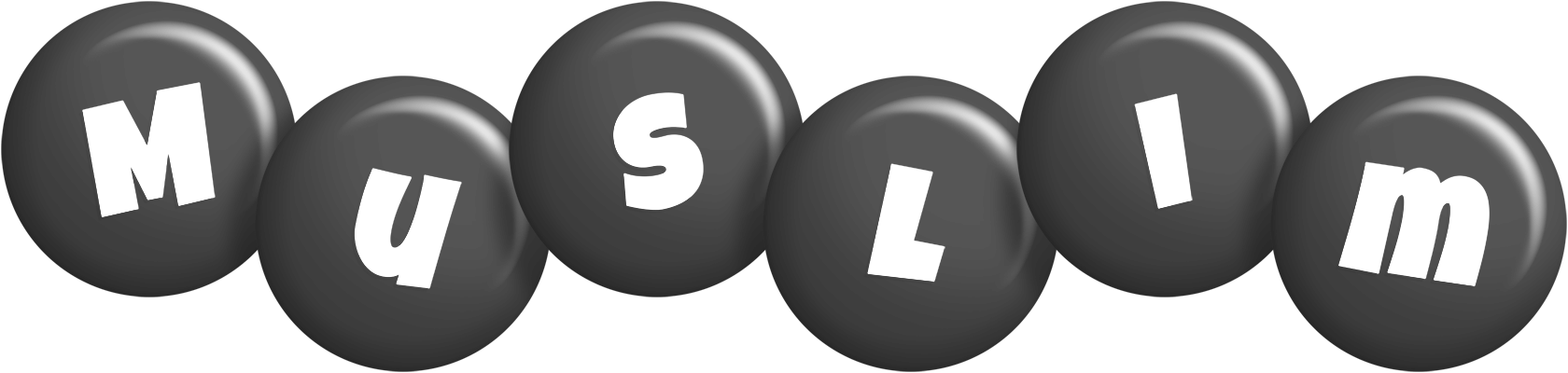 Muslim candy-black logo