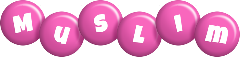 Muslim candy-pink logo