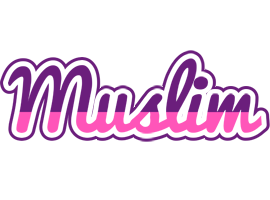 Muslim cheerful logo