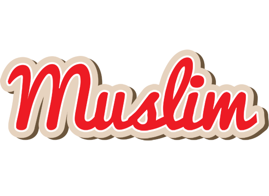 Muslim chocolate logo