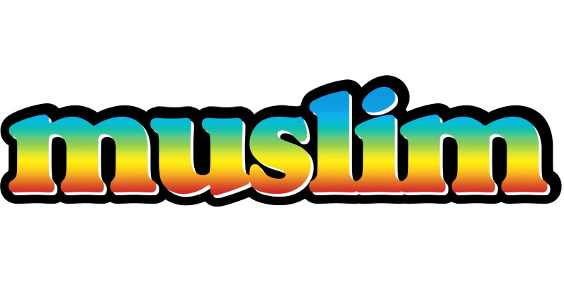 Muslim color logo