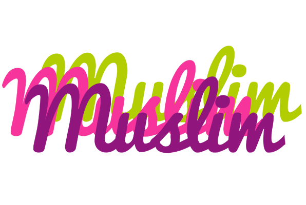 Muslim flowers logo