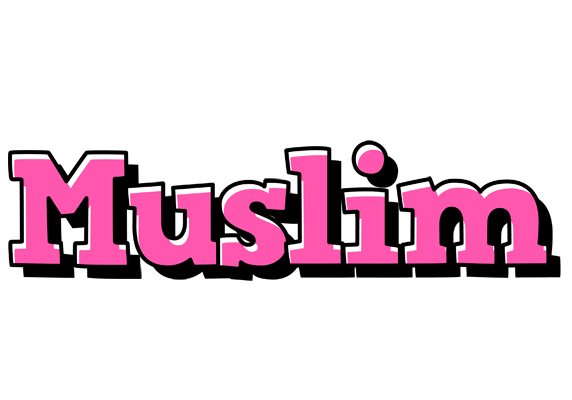 Muslim girlish logo