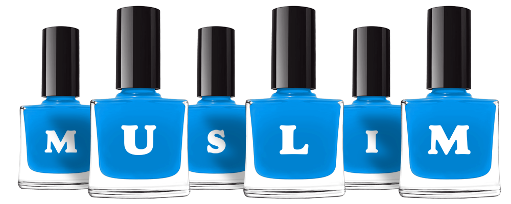 Muslim glossy logo