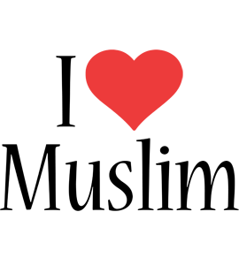 Muslim i-love logo