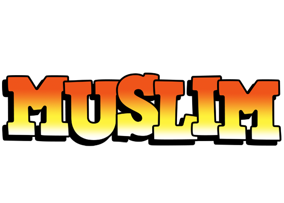 Muslim sunset logo