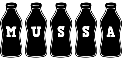 Mussa bottle logo