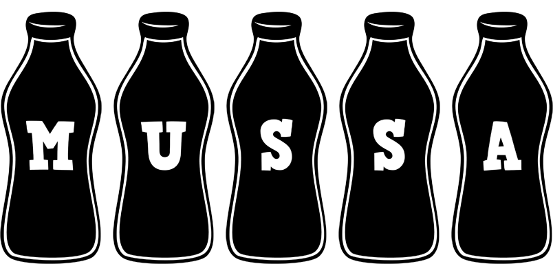 Mussa bottle logo