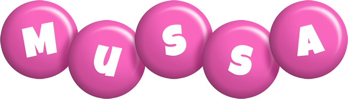 Mussa candy-pink logo