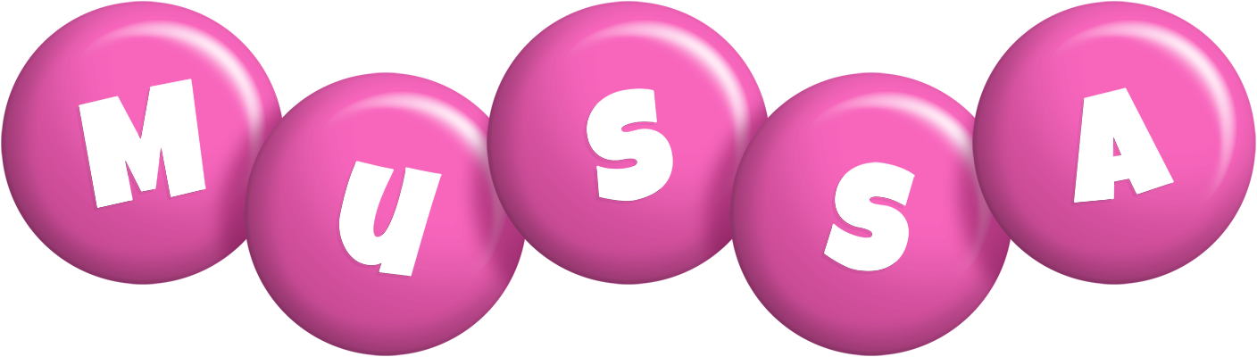 Mussa candy-pink logo