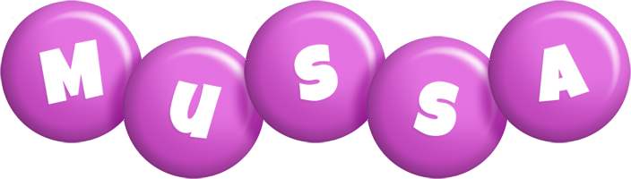 Mussa candy-purple logo