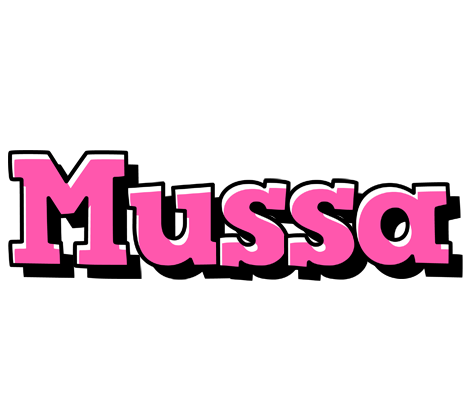 Mussa girlish logo