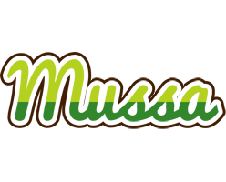 Mussa golfing logo