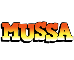 Mussa sunset logo