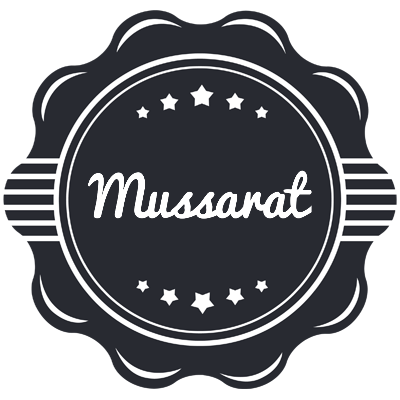 Mussarat badge logo