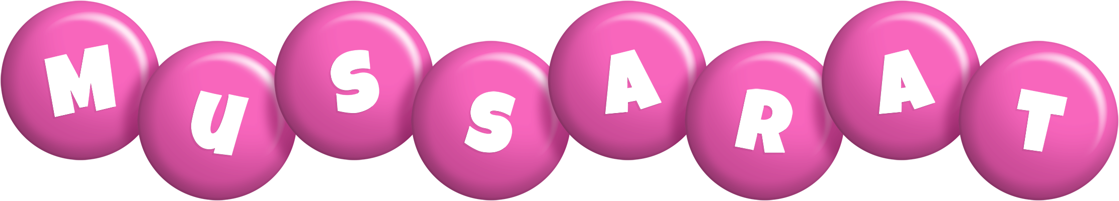 Mussarat candy-pink logo