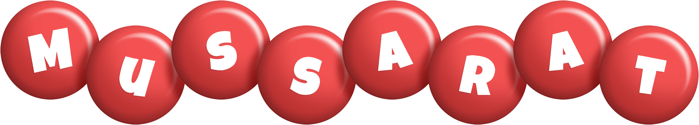 Mussarat candy-red logo