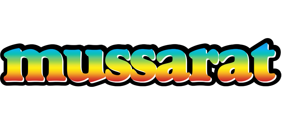 Mussarat color logo