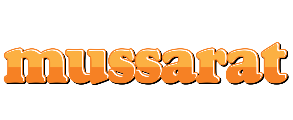 Mussarat orange logo