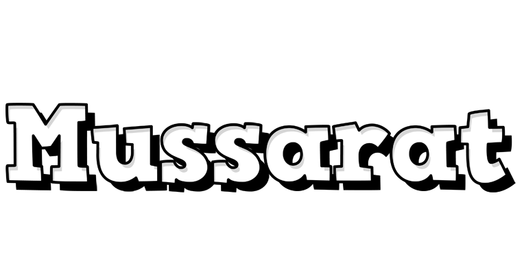 Mussarat snowing logo