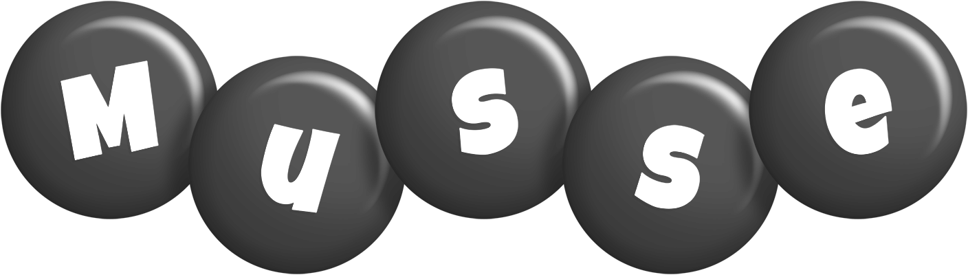 Musse candy-black logo